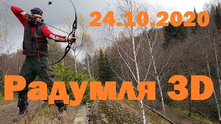 Радумля 3D соревнования по стрельбе из лука. 24.10.2020