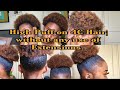 NO EXTENSIONS!!High Sleek Puff On 4C Hair Without any Use Of Extensions||Zambian YOUTUBER.