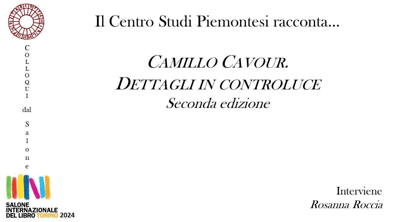 10 maggio 2024 - Salone del Libro - Camillo Cavour. Dettagli in controluce.