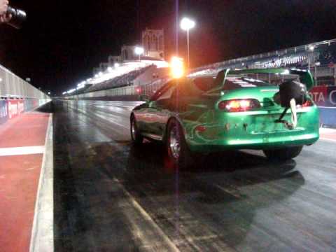 The Hulk Supra - 8.38 282kmh pass - Tuned By Shane T