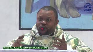 Download Lagu MESSE MATINALE DU VENDREDI 23  JANVIER 2026 MP3