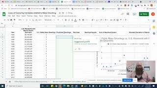 Spreadsheet Residual Calculations