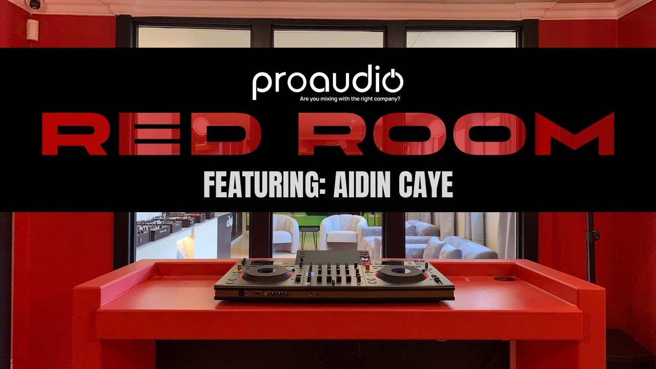 Proaudio RED ROOM | Live DJ Set by Aidin Caye | Tech House