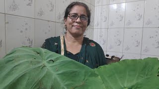 How To Make Arbi Patte ka saag ||•  अरबी के पत्तों का साग उत्तराखंड की फेमस