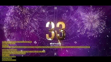 New Year Countdown 2020 | After Effects Template | VideoHive 23016907