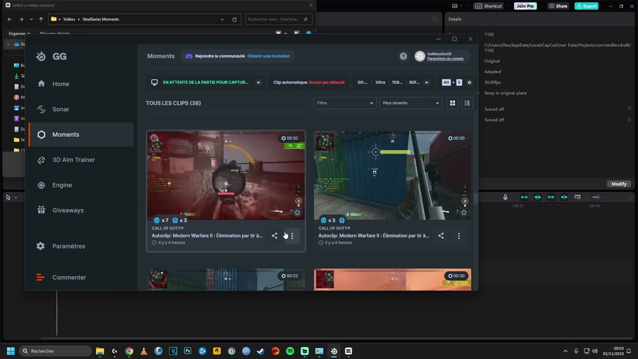 |TUTO| Comment faire un Clip sur Capcut ! 