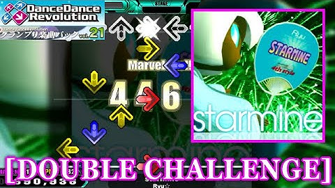 【DDR 2014】 starmine / Ryu☆ [DOUBLE CHALLENGE] 譜面確認+Clap