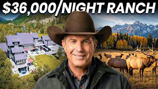 Inside Kevin Costner's $36,000/night Dunbar Ranch Wealth