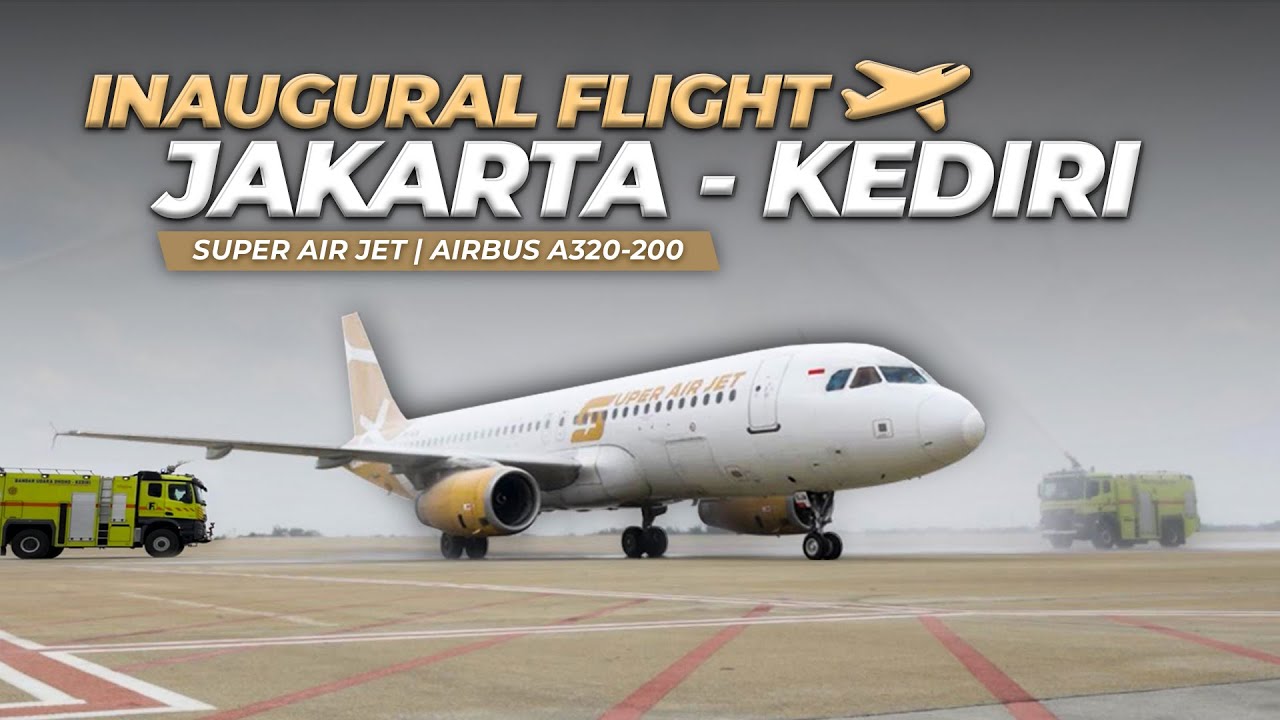 TARIFNYA JADI MURAH ‼️ Naik Super Air Jet Ke Bandara Dhoho Kediri