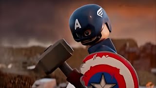 LEGO 3D Animation: The Hulk Joins the Final Battle Against Thanos 