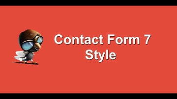 Background Image to CF7 Form with CF7 Style WordPress Plugin