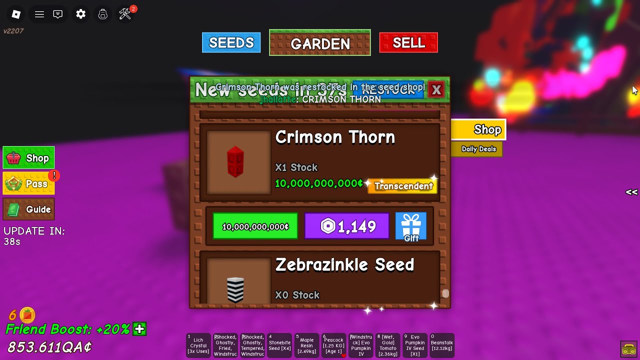 gag admin abuse (crimson thorn!!!!!!!!!!!) - YouTube