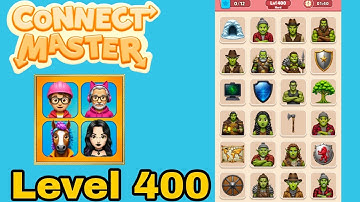 Connect master match puzzle level 400 solution walkthrough 