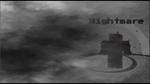 Roblox Nightmare Script Showcase