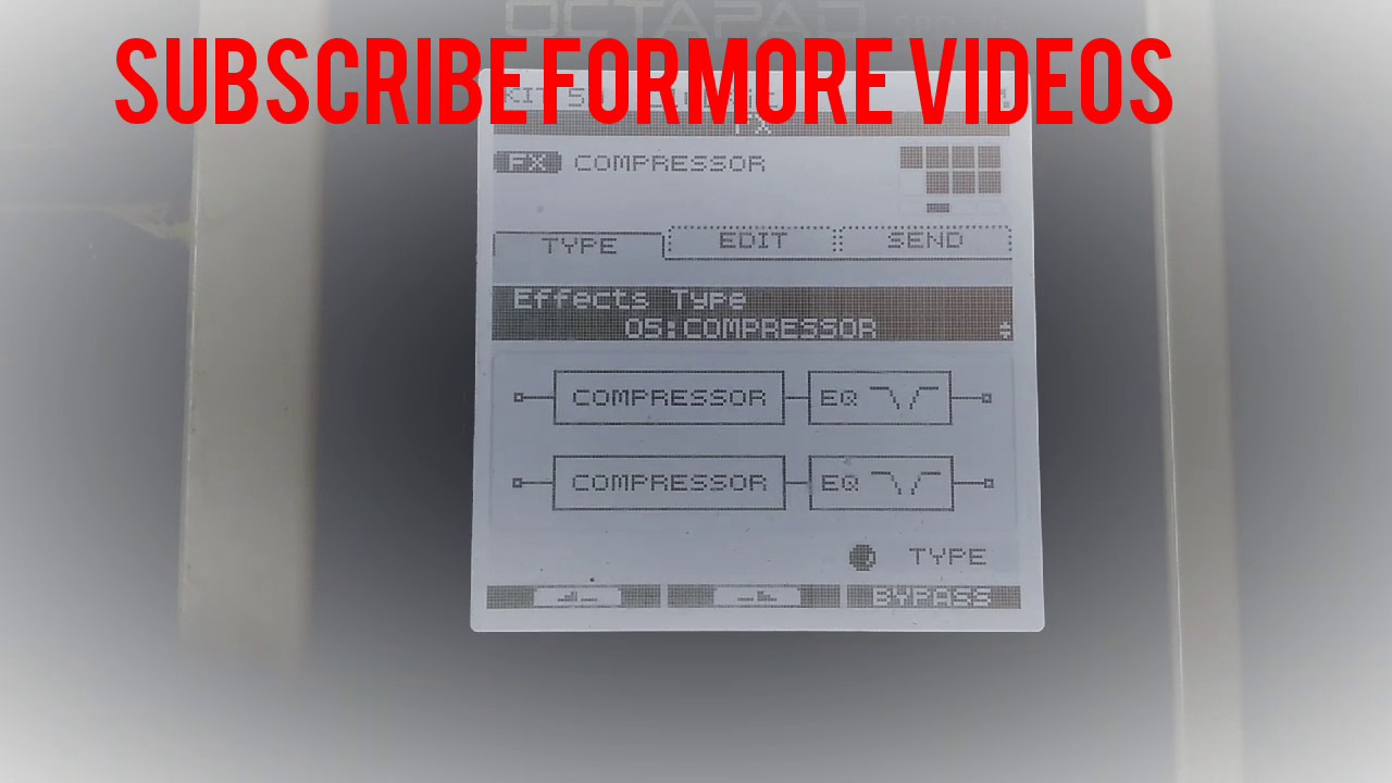 Roland spd30 club beat fx edit program part-2