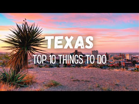 Vídeo: Top 10 destinos no Texas para aventuras ao ar livre