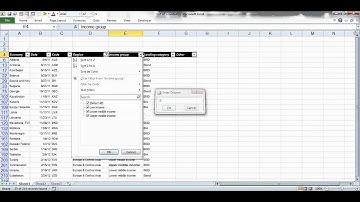 Filter Excel columns with an AHK script