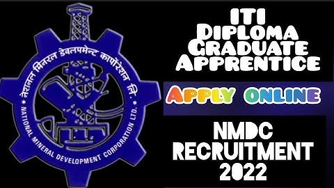 NMDC LIMITED Apprenticeship | ITI , DIPLOMA & B.TECH || HURRY UP, time is very less | #apprenticejob