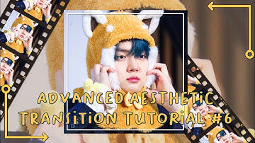 Advanced Aesthetic Transition Tutorial #6 on Alight Motion | yeobii tutorials
