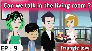 Triangle love part 9 | English stories  | Learn English | Sunshine English