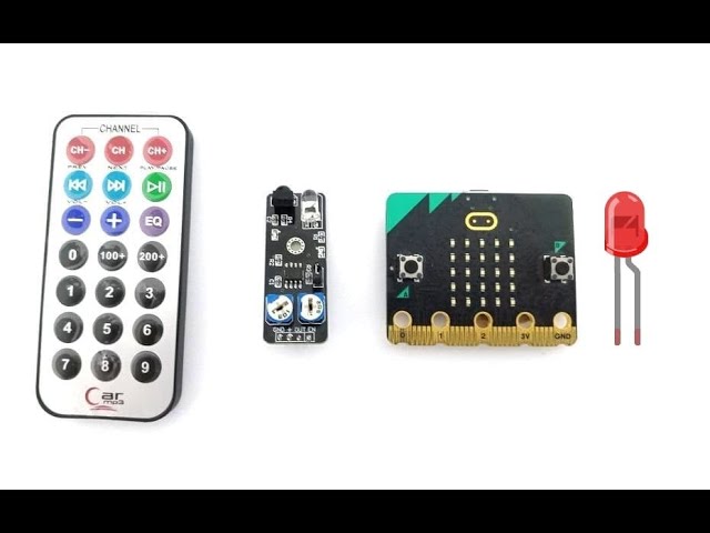 Télécommande Avec Capteur LED - Blanc, Technologie LED, Pack Neuf