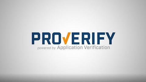 What is ProVerify?