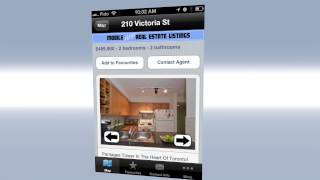 Mobile App Real Estate Listings - Real Estate App Toronto and GTA screenshot 1