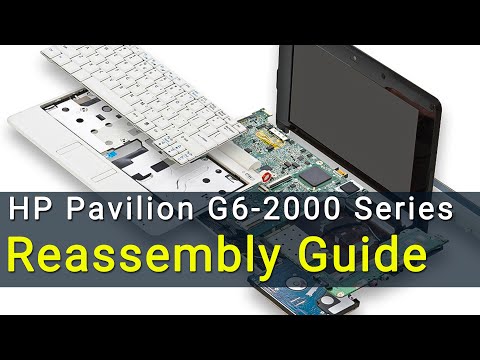 HP Pavilion G6 assembling, сборка ноутбука HP Pavilion G6 assembling, сборка ноутбука