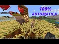 Granja de aldeanos 100‰ automática para minecraft PE y bedrock 1.16.210 y versiones atrás