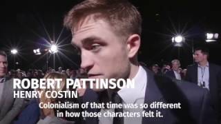 Pattinson, Miller and Hunnam 's interviews at the Lost City of Z UK premiere