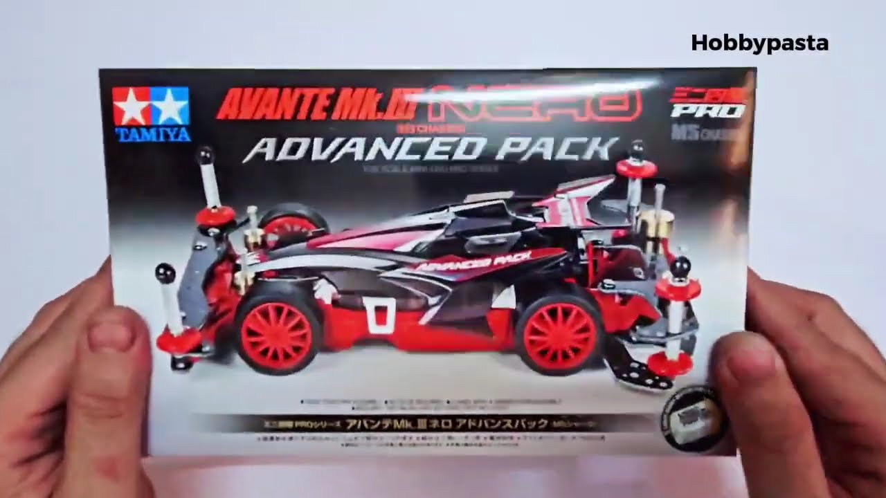 [Tamiya Mini 4WD] 18662 Avante Mk.III Nero (MS Chassis) Advanced Pack