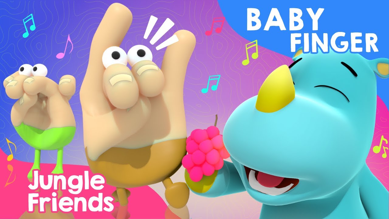 Baby Finger (What's Colour?) - Nursery Rhymes With Lyrics