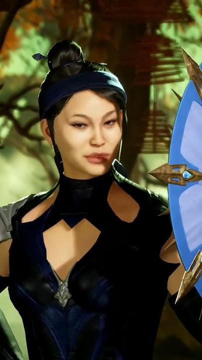 Edenian Blue Kitana - Skin Mod Showcase - Mortal Kombat 1