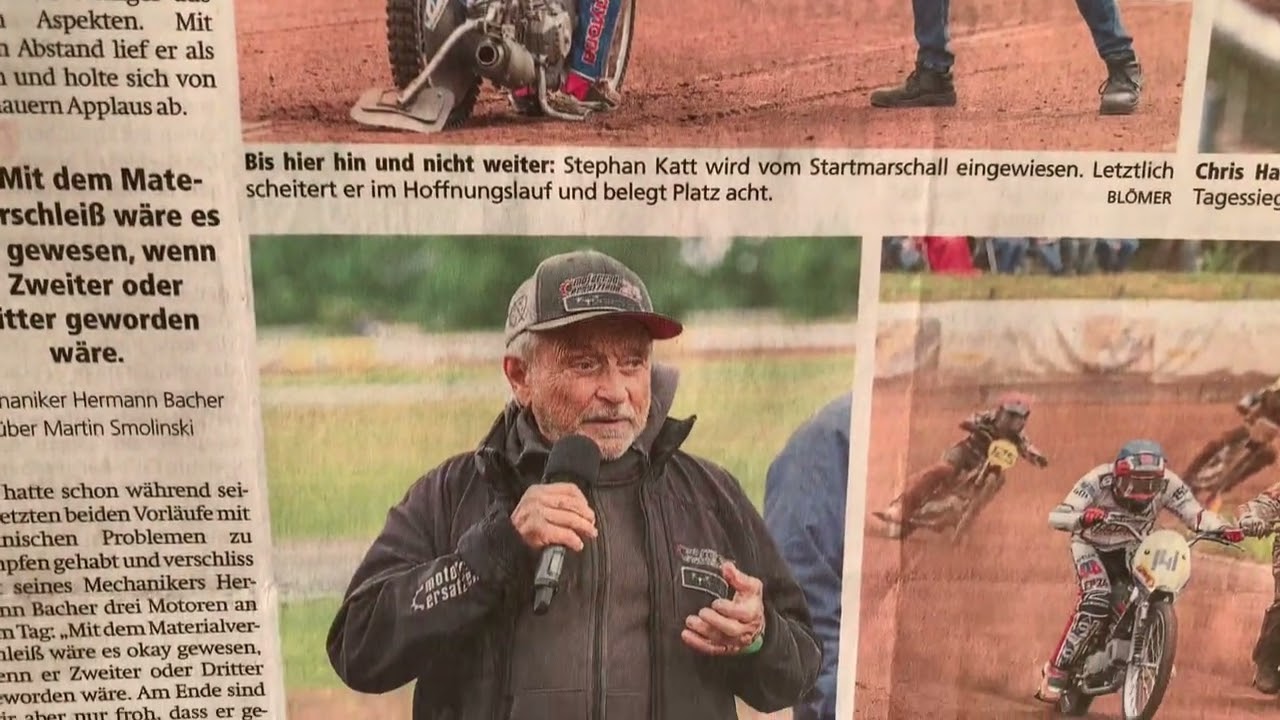 Pressebericht vom Longtrack Race im MSC Eichenring  Scheessel 23/24.08.25