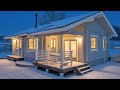 Finnscania Blockhaus Winterimpressionen 2026 #blockhaus #holzhaus #fachwerkhaus