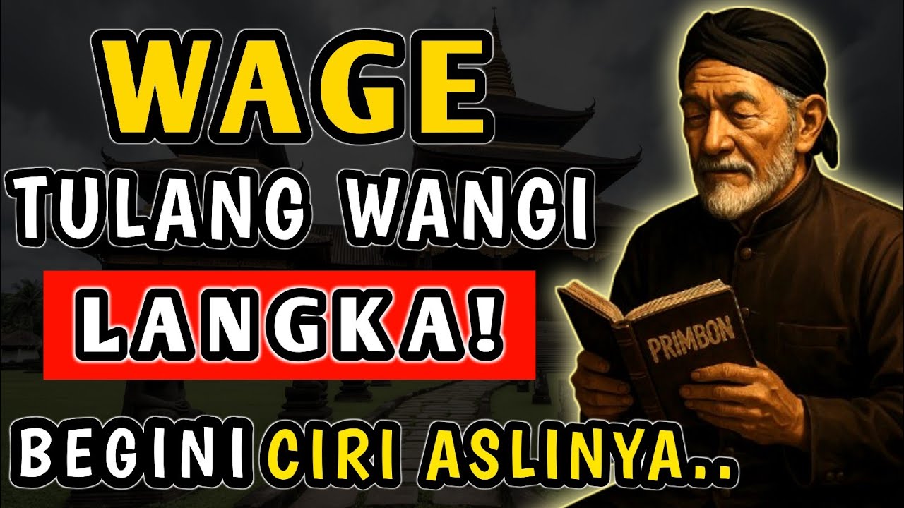Ciri Asli Weton Wage Tulang Wangi yang Jarang Terlihat Sejak Muda