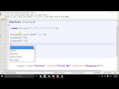 How To create Stack Using JavaScript Array. Explained with example.