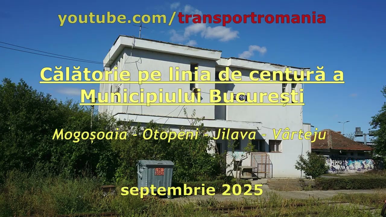 Călătorie pe linia de centură a Bucureştiului