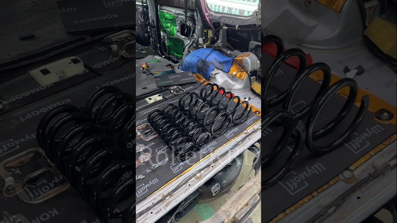 Пружины Toyota Land Cruiser 200 ровный кузов