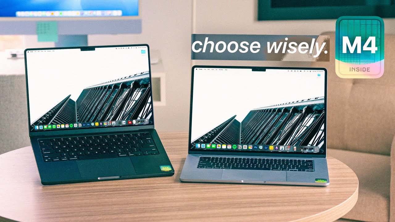 M4 MacBook Pro vs M4 MacBook Air - a tough choice! - YouTube