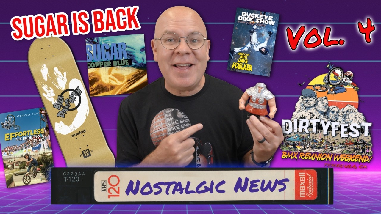Nostalgic News Vol. 4 — Events, Products & Music for Anyone Who Grew Up in the 80s