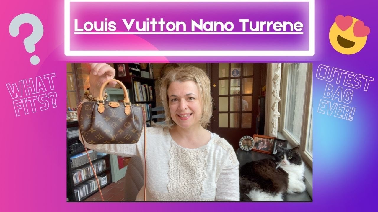 How small is small? Compare Louis Vuitton Nano Turenne and