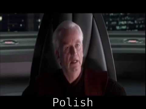I am the Senate in 4 different languages I found in dubs posted on the internet