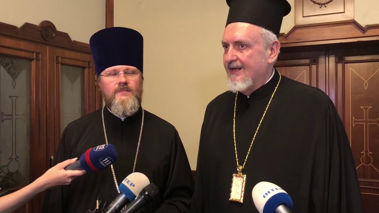Итоги встречи делегации УПЦ с Патриархом Варфоломеем - YouTube