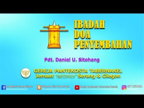 IBADAH DOA PENYEMBAHAN, 13 APRIL 2021  - Pdt. Daniel U. Sitohang