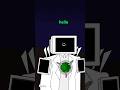 what if titan tv man can infected part 3 #skibiditoilet #animation #pcman #shorts #flipaclip #memes
