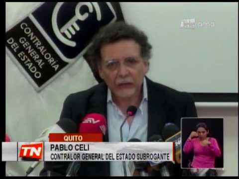 Celi defiende su puesto como contralor subrogante