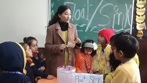DECE-4 Project video (Phase-2) Day-15 (b)Activity session-19 : Float & Sink Activity🥰