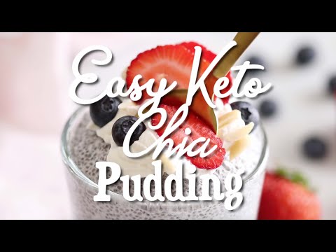 Easy Keto Chia Pudding Recipe (low carb)