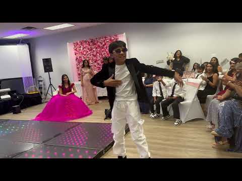 Sweet 16 Bollywood dance full performance | hover board entry